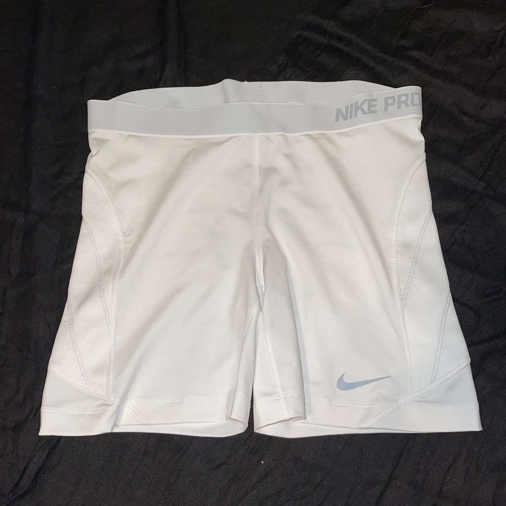 XL- White Nike Pro Spandex